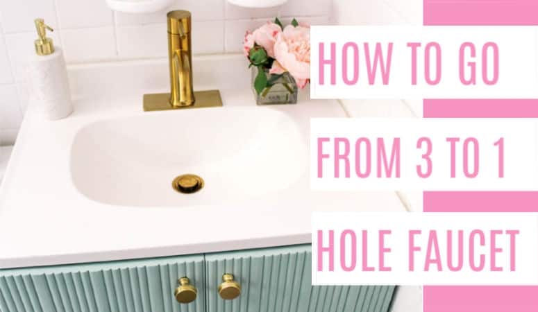 Can You Use a 1 Hole Faucet on a 3-Hole Sink?